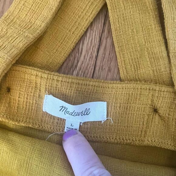 Madewell Yellow Tank - Picture 2 of 3
